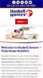 Mobile Screenshot of haskellhomes.com