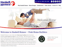 Tablet Screenshot of haskellhomes.com